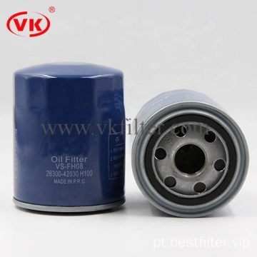 preço de fábrica do filtro de óleo do carro VKXJ93147 26300-42040